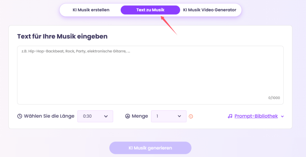 Werden Sie ganz einfach zum Komponisten – Der beste KI-Musik Generator von Vidnoz