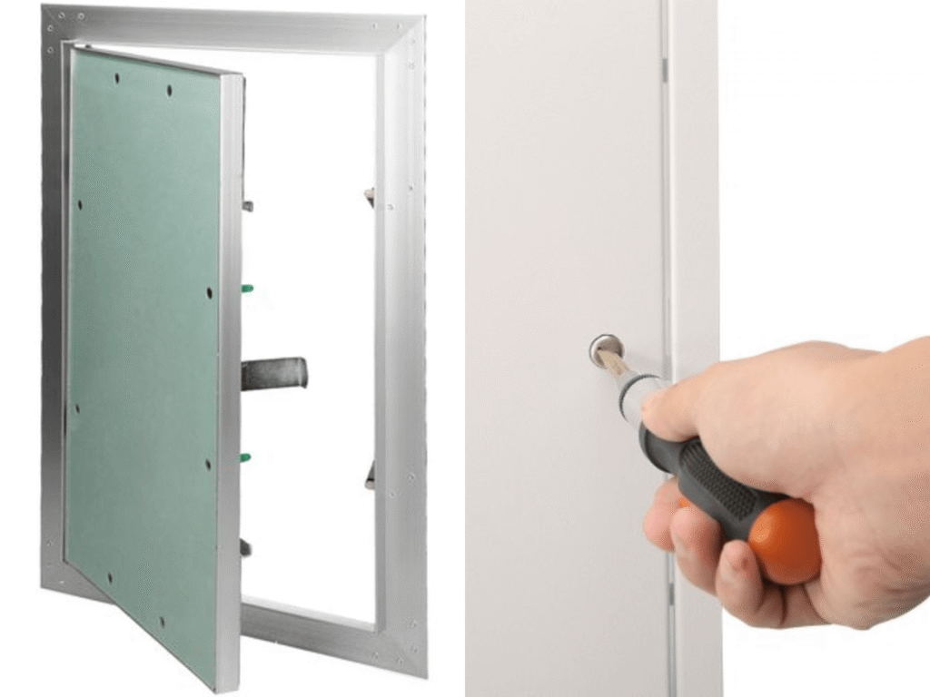 Was ist eine Gipskarton-Revisionsklappe? Einfache Erklärung & schnelle Montage! revisionsklappe trockenbau