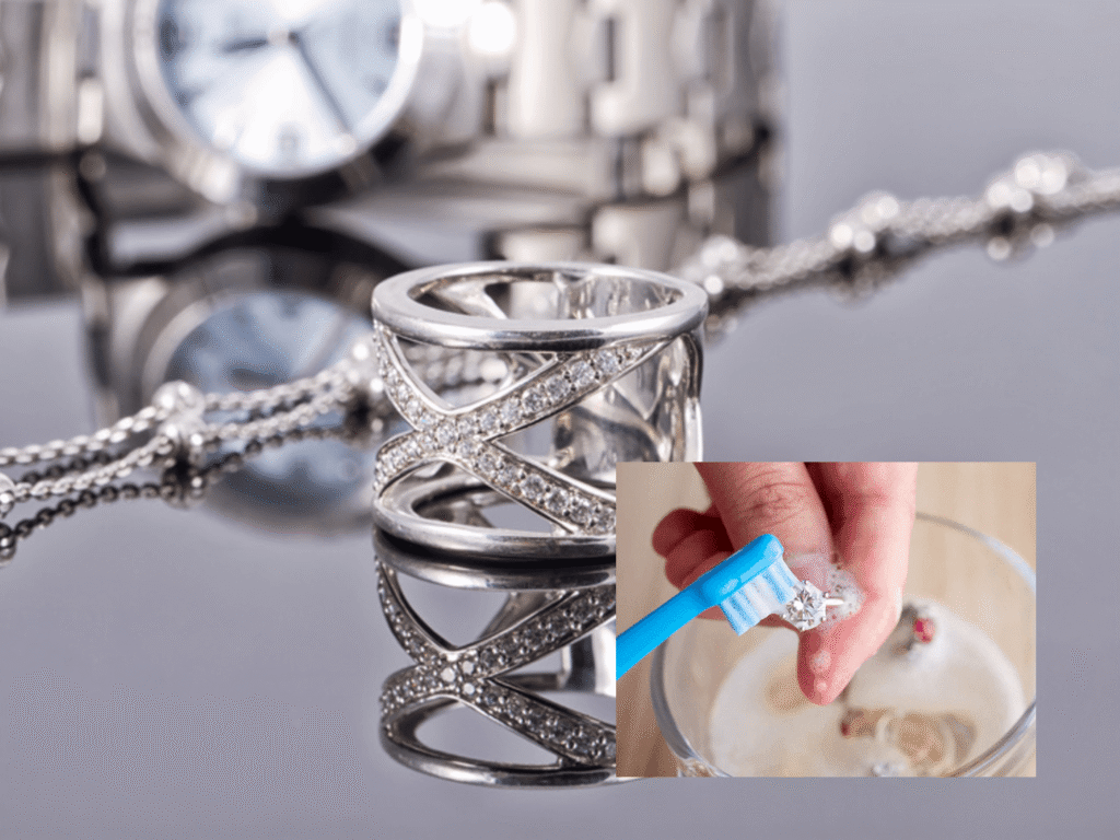 geschwärztes silber reinigen