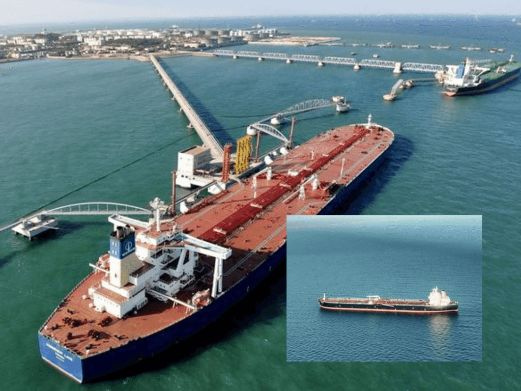 öltanker vor rügen